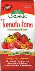 Espoma Organic Tomato-Tone 3-4-6 with 8% Calcium. Organic Fertilizer for All Types of Tomatoes and Vegetables. Promotes Flower and Fruit Production. 4 lb. Bag