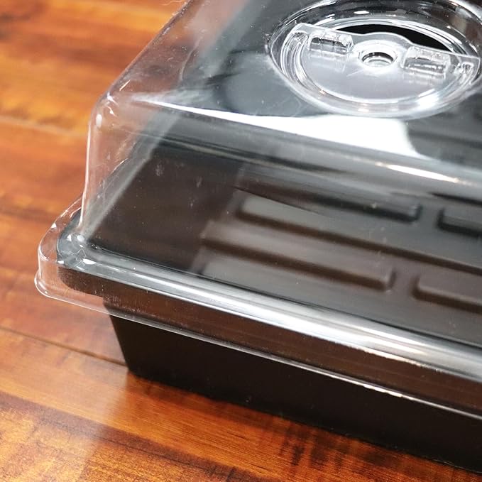 SunBlaster Super Germination Station Includes Reusable Seed Starting Trays, Heat mat, 2" Vented Domes, Indoor Seed Starter kit