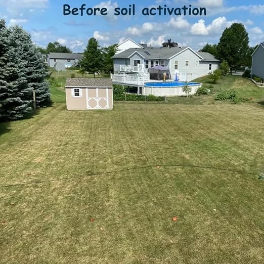 Viresta Soil Revitalizer - Viresta S-Oil Activator for Plants, Lawn & Garden Soil Conditioner - Plant Food Enhancer, Concentrated Humic Acid Formula - Promotes Root Growth & Nutrient Uptake (2Pcs)
