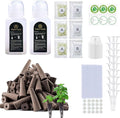 101 Pcs Hydroponic Growing kit for Indoor Garden,80 Grow Sponges, 20 Grow Baskets & 1 Tweezer, Replacement Growth Sponges Seed Pods of All hydroponic Brands Also Suitable for Soil Culture