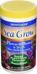 Grow More Sea Grow Flower & Bloom (4-26-26) - 1.5lbs of Seaweed Fertilizer for Plants - Water Soluble Fertilizer for Vegetables & Fruits - High Phosphorus Flower Food w/Seaweed Extract for Plants