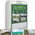 10 * 33 FT Plant Covers Freeze Protection, 1.05oz/yd² Frost Cloth for Outdoor Plants, Floating Row Cover Frost Blankets for Winter Garden Vegetables, Reusable Plant Frost Protection Covers