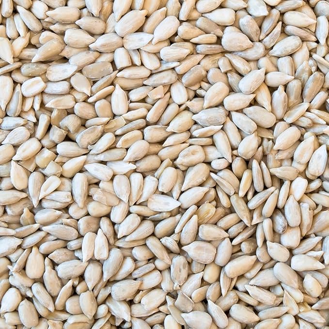 Happy Wings Sunflower Hearts & Chips Bird Food 5 lbs- Combo Pack of 2I No Mess, No Waste Seed No Grow Formula Ideal for Wild Birds, Finches, Sparrows, and Year-Round Feeding.