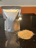 Natural Rice Hulls for Gardening – Resealable Bag (1 Quart)