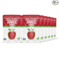 Nature’s Turn Freeze-Dried Apple Crisps – Healthy, Gluten-Free, Crispy & Delicious, Plant-Based Snack, Ideal for Cereal, Smoothies, School Lunches, & On-the-Go, Bags of 12 (0.53 oz Each)