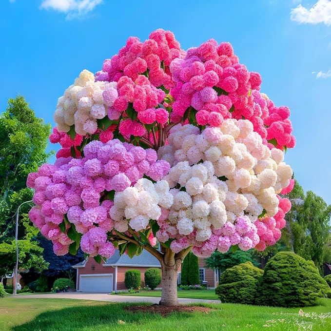 65+ Perennial Mixed Hydrangea Seeds Flower Plant for Home Gardens Outdoor