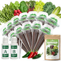 Hydroponic Seed Pod Kit – 12 Pods Seed Starter Kit for Indoor Garden, Compatible with Most Hydroponic Systems, Easy to Grow, High Germination