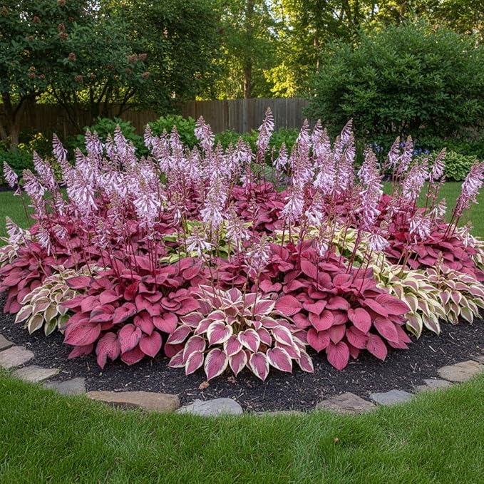 100+ Hosta Seeds for Planting Outdoors, Mixed Color Rare Perennial Flower Seeds, Shade Loving Hosta Plants for Garden Beds, Containers, Patios
