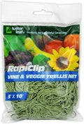 Luster Leaf 864 Rapiclip Vine and Veggie Trellis Net, Green