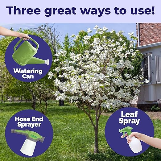 Dogwood Tree Fertilizer – Liquid Plant Food for All Dogwood Varieties - Supports Vibrant Blooms, Stronger Roots & Healthy Growth, 32 oz