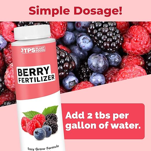 Berry Fertilizer – Liquid Plant Food for Bigger Harvests, Stronger Roots & Healthy Growth, 8 oz