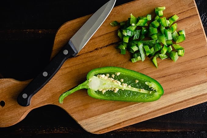 TKE Farms & Gardens - Jalapeno Pepper Seeds for Planting, 100+ Heirloom Non-GMO Seeds, Indoor & Outdoor Vegetable Garden, Perfect for Salsa & Hot Sauce