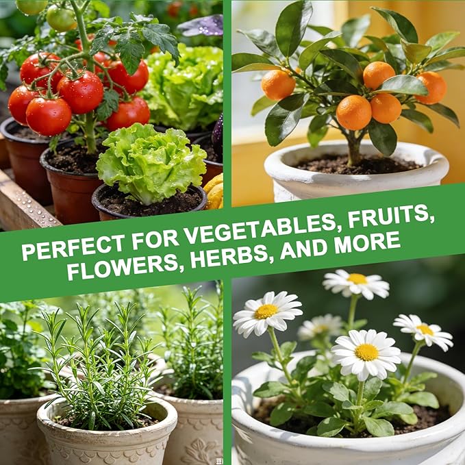 Organic Seed Starter Soil and Potting Mix 10qt，100% Natural,Promotes Rapid Rooting & Germination