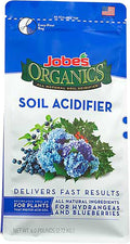 Jobe's Organics Granular Soil Amendment, Organic Soil Acidifier for Blueberry and Hydrangea Plants, 6 lbs Bag