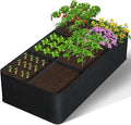 GREANER Fabric Garden Bed, Large Thickened Raised Beds for Gardening Vegetables, Rectangle Garden Grow Bed Bags for Growing Potatoes Carrots Chillies Tomatoes Strawberry Onion
