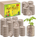 Legigo 300 Pcs 30mm Seed Starter Peat Pellets for Seedlings- Compressed Seed Starter Pods Seed Starting Pellets Plugs Soil Peat Pods for Starting Seeds, Garden Planting Herb Flower Vegetables