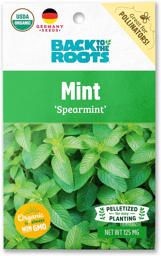 Back to The Roots 100% Organic Seed Packet - Spearmint