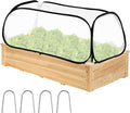ANGAR Garden Covers for Raised Beds, Garden Row Plants Cover Accelerator, Freeze Protection Greenhouse Cover for Raised Garden Beds Protecting Seedlings Fruits Vegetable Rows