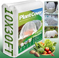 Avalution Plant Covers Freeze Protection, 10x30 FT Frost Cloths for Outdoor Plants, 0.9 oz/yd² Reusable Frost Blankets for Outdoor Plants, Row Covers for Vegetables Season Extension