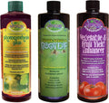 Microbe Life Hydroponics Additive Kit, Includes One 16-Ounce Bottle Each of Photosynthesis Plus, Foliar Spray & Root Dip, and Vegetable and Fruit Yield Enhancer, Use with Any Feeding Systems