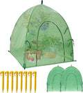50″*50″*40″ Winter Plant Warm Covers - Raised Bed Cover, Garden Row Accelerator, Warm Tent Freeze Protection Humidity Domes for Germination, Seedling Propagation Protecting Plants from Animals 2PCS