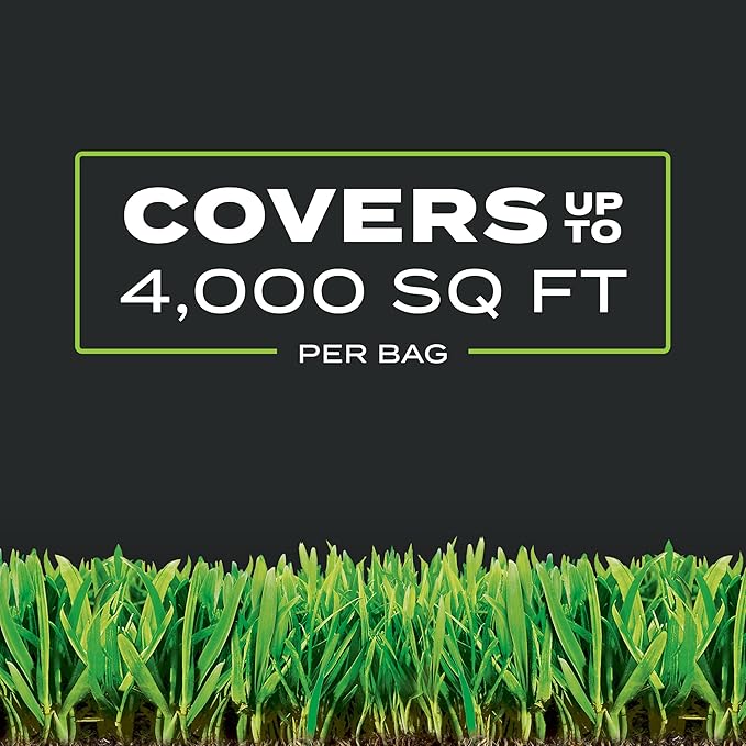Scotts Turf Builder Triple Action for Moss Control - Moss Killer and Lawn Fertilizer, Lawn Care, Covers Up to 4,000 sq. ft., 20 lb.