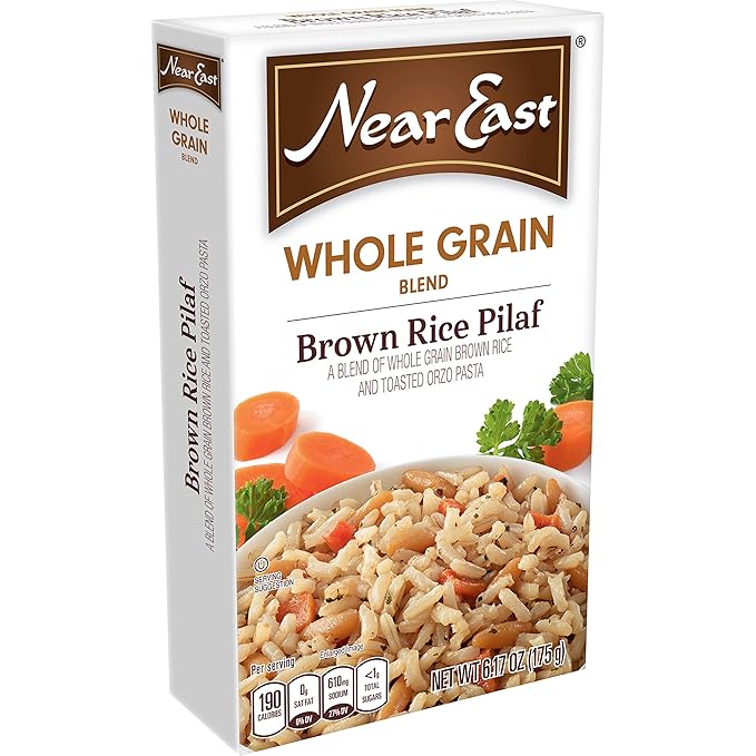 Near East Brown Rice Whole Grain Blends , 6 Ounce Boxes (Pack of 12) (B000GZY9AQ)