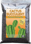 Cactus Succulent Natural Potting Soil Mix (Made in USA) (4 Dry Quarts)