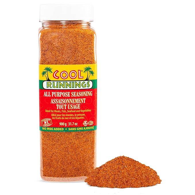 Cool Runnings All Purpose Seasoning 900g - Versatile Spice Blend for Marinating, Grilling, and Roasting Meats, Vegetables, Seafood, and Soups