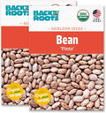 Back to The Roots 100% Organic Heirloom Seeds - Pinto Bean Seeds for Planting Value Pack (16.8g Total)