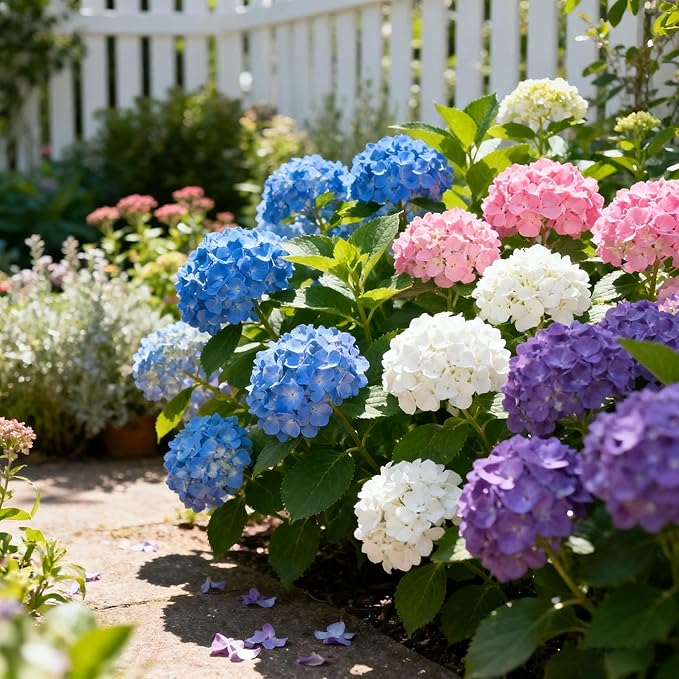 Mixed Color Hydrangea Seed, 150 Hydrangea Flower Tree Seeds, Heirloom Flower Seeds for Garden Home Outdoor