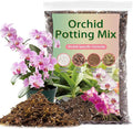 Premium Orchid Potting Mix for Repotting,4 Quarts Orchid Soil for Various Orchid Types,Orchid Specific Formula Blends Natural Pine Bark,Perlite,Coco Peat & Dried Forest Moss