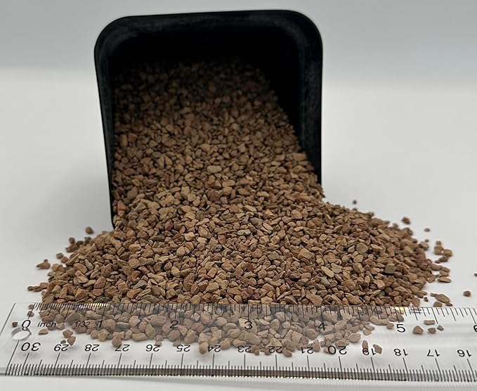 Calcined Clay for Bonsai 1 Pint 1/8" Succulent Cactus Indoor Plants Horticultural Soil Amendment Additive Regulates Moisture High Porosity Fast Drainage and Aeration Like Akadama Awesome Industries
