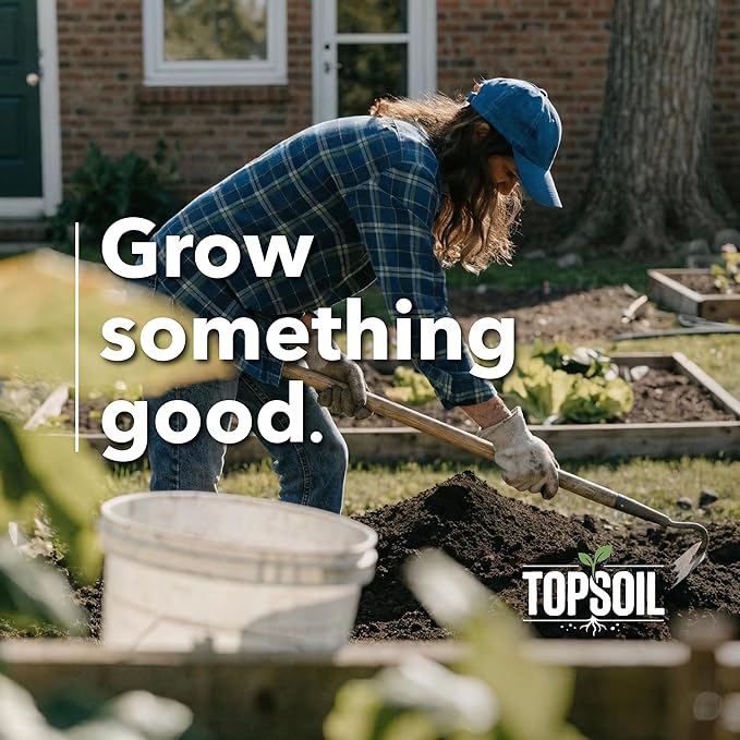 All Purpose Top Soil Pail, Garden Potting Soil Indoor Plants Mix and Potting Soil Outdoor Plants, Versatile Potting Mix for Flowers Vegetables Shrubs and Landscaping (6 lb)