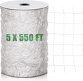 Heavy Duty Trellis Netting Roll, Oltara 5 x 550 ft Soft Mesh Nylon Garden Plant Trellis Netting Bulk for Climbing Plants, Vegetables, Fruits, Cucumber, Pea, Tomatoes
