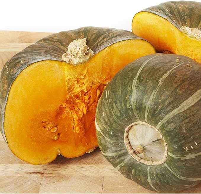 Winter Squash Seeds for Planting – Plant & Grow Burgess Buttercup Squash – Instructions to Plant Non GMO Heirloom Home Outdoor Vegetable Garden – Great Gardening Gift, 5 Packets