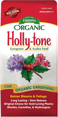 Espoma Organic Holly-Tone 4-3-4 Natural & Organic Evergreen & Azalea Plant Food; 4 lb. Bag; The Original & Best Fertilizer for All Acid Loving Plants Including Rhododendrons & Hydrangeas