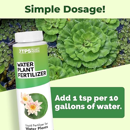 Water Plant Fertilizer – Liquid Plant Food for Healthy Aquatic Growth, Stronger Roots & Vibrant Water Plants, 8 oz