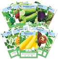 Epic Gardening Organic Vegetable Garden Kit - 10 Non-GMO Varieties, Includes Tomatoes, Squash, Pumpkins, Beans & More, Perfect for Raised Beds, Backyard Gardening & Fresh, Delicious Homegrown Meals