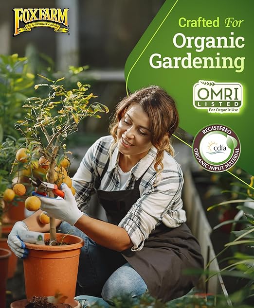 FoxFarm Happy Frog Tomato & Vegetable Fertilizer - Vegetable Fertilizer for Vigorous Feeders, 5-7-3 Blend with Calcium & Mycorrhizal Fungi, Supports Abundant Fruit Development, 4 lb