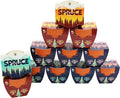 BUZZY Seeds Spruce Tree 12-Pack Mini Terracotta Grow Kits – Sustainable Tree Growing Kit, Includes Everything to Sprout Evergreens, Perfect for Earth Day, Party Favors, or Corporate Gifts