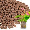 12qt LECA Clay Pebbles for Plants, 10-20mm LECA Balls for Hydroponics, Natural Clay Balls for Plants Drainage, Expanded Pebbles for Orchids, Soil Amendment, Orchid Potting Mix