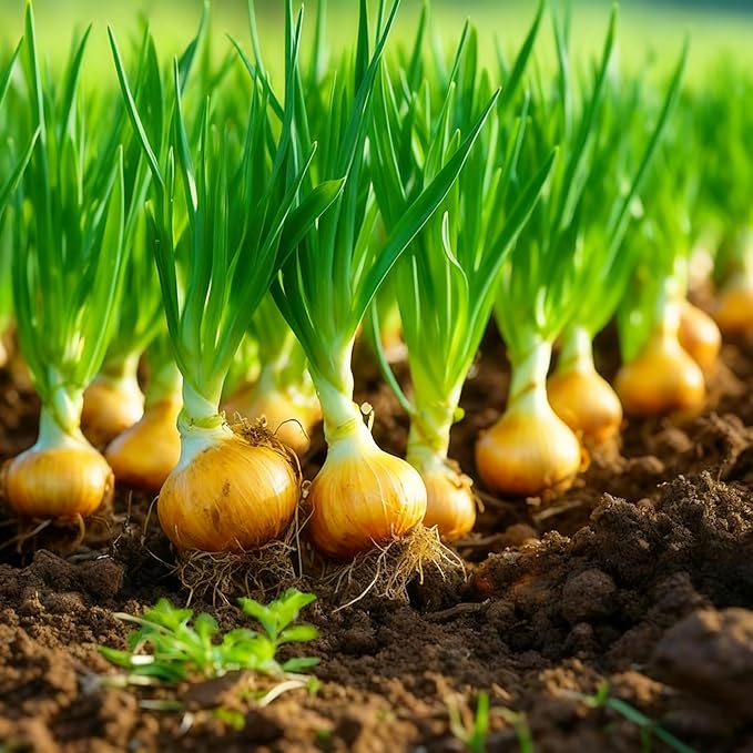 Onion Vegetable Seeds for Planting, 100+ Onion Seeds, Heirloom Non-GMO Vegetable Seed for Garden Outdoor