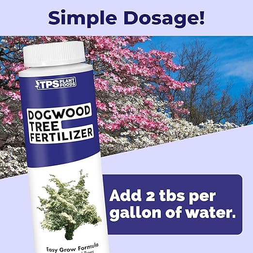 Dogwood Tree Fertilizer – Liquid Plant Food for All Dogwood Varieties - Supports Vibrant Blooms, Stronger Roots & Healthy Growth, 8 oz