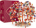7 Chakra Healing Crystal Tree of Life, Home and Office Desk Décor, Feng Shui Money Bonsai Trees for Postive Energy, Wealth, Good Luck, Protection, Reiki Healing Crystals and Stones, Spiritual Gifts