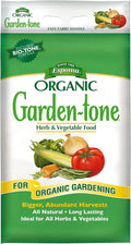Espoma Organic Garden-Tone 3-4-4 Organic Fertilizer for Cool & Warm Season Vegetables and Herbs. Grow an Abundant Harvest of Nutritious and Flavorful Vegetables – 18 lb. Bag