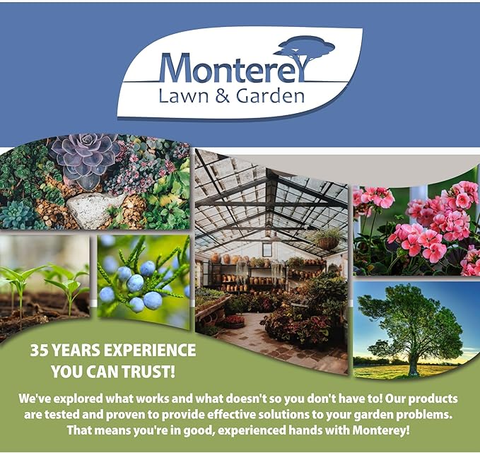 Monterey Nutra Green 5-10-5 + Micronutrients, Fertilizer for Ornaments, Fruits, Vegetables, Gardens, Trees & Shrubs, 1 Quart, Apply with Sprayer