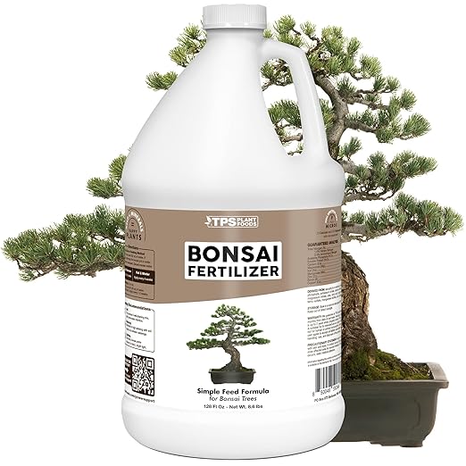 Bonsai Fertilizer – Liquid Plant Food for Healthy Growth, Vibrant Foliage & Stronger Root Development, 1 Gallon