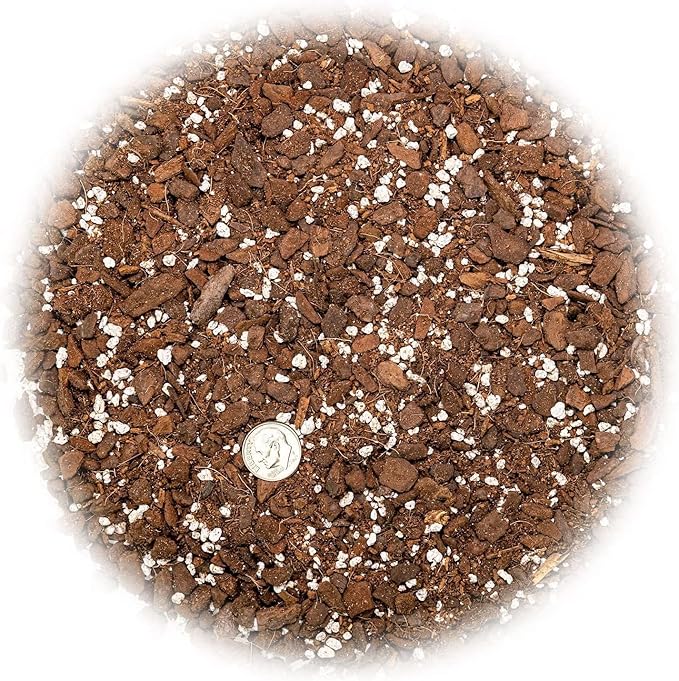 GARDENERA Monstera Ginny Soil Mix - Specially Formulated for Strong Root Development - 2 Quart