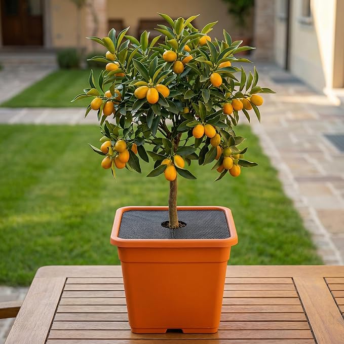 Adnee 8 Pcs 11.8 Inch Plant Pot Grids, Cuttable Plant Pot Soil Covers Protectors from Animals, Indoor Square Planter Pots Soil Guard for Outdoor Garden Plants Protection